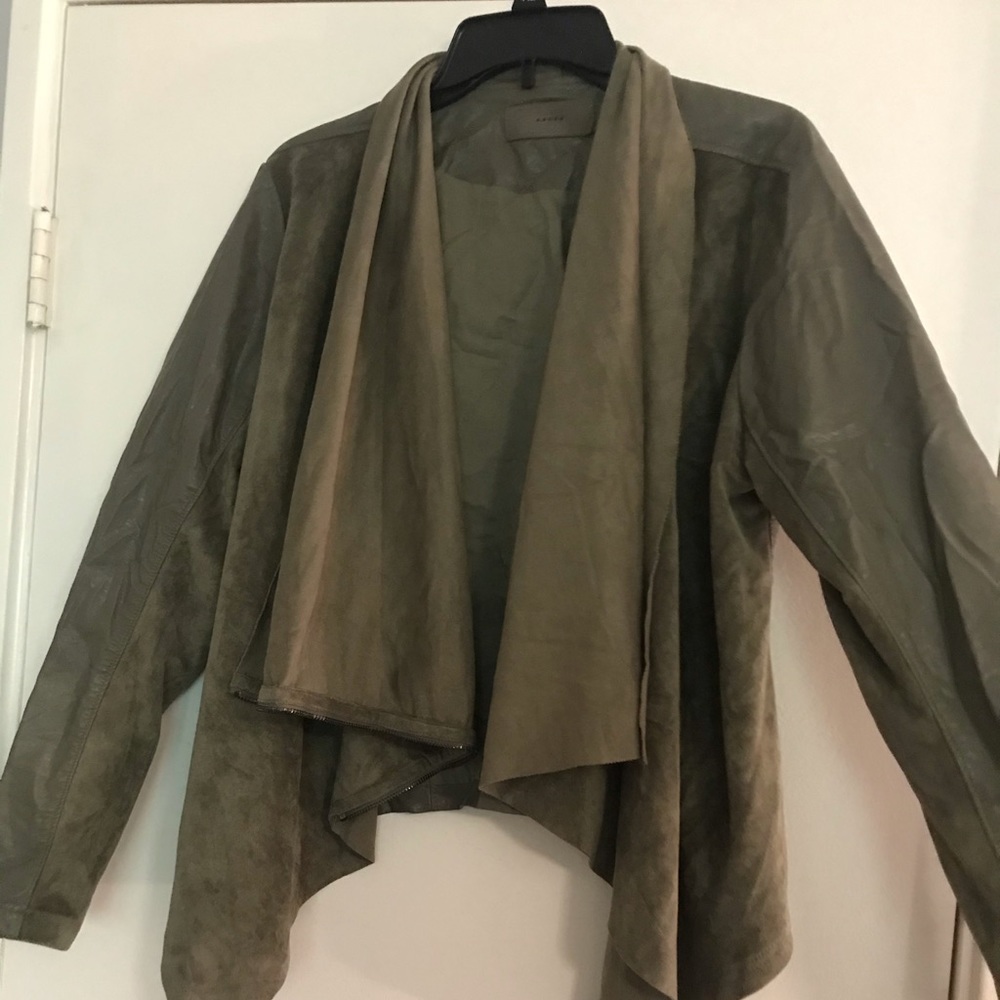 Green Suede Jacket